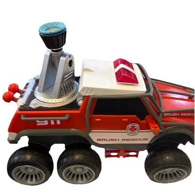 Maxx Action пожарно-спасательная внедорожная щетка пожарная машина все работает/с пожарным шлангом - Изображение 1 из 4