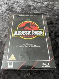 Jurassic Park - VHS Range (UK Exclusive) Blu-Ray + DVD NEW & SEALED / FREE POST - Picture 1 of 1