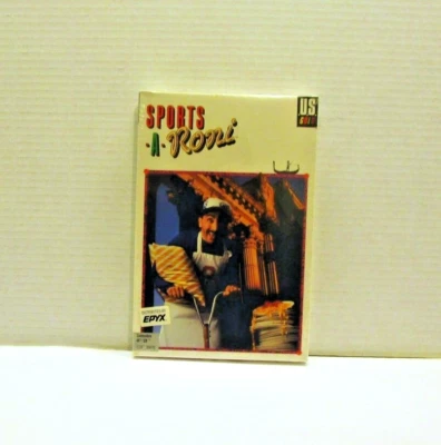 Sports-A-Roni  by EPYX for Commodore 64/128 - NEW / SEALED - Image 1 of 4