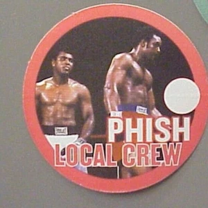 Phish satin backstage pass AUTHENTIC Muhammad Ali - Picture 1 of 1