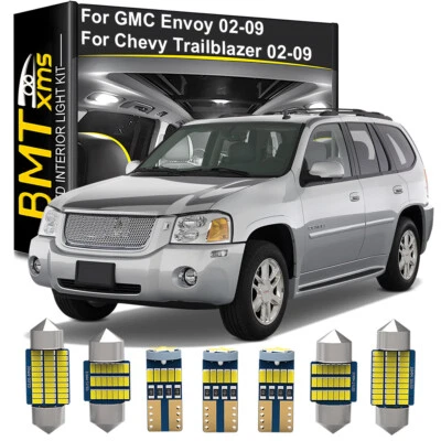 Interior LED Light Bulb License plate For GMC Envoy Chevy Trailblazer 2002-2009 Foto 1 de 4