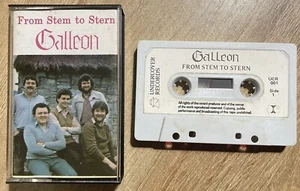 Galleon - From Stem To Stern Cassette Tape Irish Folk Music Cork Interest Rare - Picture 1 of 4