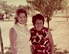 Cute Older Woman Cat Eye Glasses 1972 Vintage Picture Photo