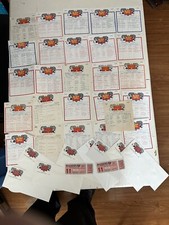 25 Ringling Brothers and Barnum and Bailey route cards envelopes tickets