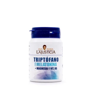 TRIPTOFANO con MELATONINA + MAGNESIO + VITAMINA B 60cps. ANA MARIA LAJUSTICIA - Imagen 1 de 1