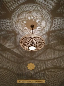 Moroccan Lamo Ceiling Light Fixture Pendant Chandelier Lamp Lighting  - Picture 1 of 5