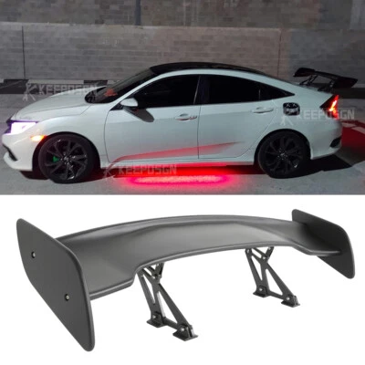 Alerón trasero de camioneta 47 pulgadas ajustable mate para Honda Accord 4 puertas sedán Foto 1 de 4