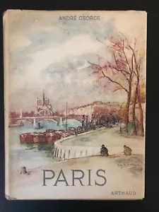 Paris, von Andre' George - 1950 - Vintage Hardcover Buch mit Staubjacke - Bild 1 von 12