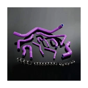 G-PLUS 9PCS Silicone Radiator Coolant Hose Kit Clamps Compatible with HONDA C... - Picture 1 of 8