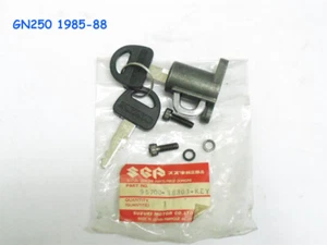Suzuki GN250 Helmet Lock With Keys 1985-1988 NOS GN250 Seat Lock 95700-38303-KEY - Picture 1 of 1