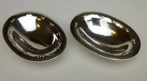 Georg Jensen set of 2 salt cellars or dip #243B vintage sterling silver - Picture 1 of 7