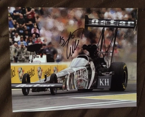 Khalid AlBalooshi Signed 8 X 10 Photo Autographed Nhra Cover