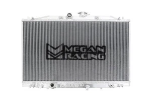 Megan Racing Aluminum Silver Bolt-On Radiator Fits 04-08 Acura TSX CL9 AT/MT - Picture 1 of 1