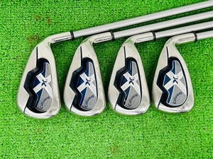Callaway X18 Iron 5-9+PW+AW+SW RH Jv X Series 60i Regular Flex Graphite G10807 - Picture 1 of 7