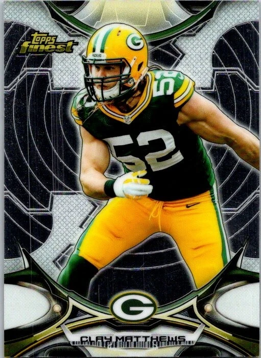 2015 Topps Finest - Clay Matthews #87 - Image 1 of 1