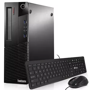 Lenovo ThinkCentre M82 Desktop Computer Intel i5-3rd 16GB 1TB Wi-Fi Win 10 Pro - Picture 1 of 9