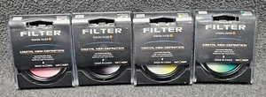 4er Set K&F Concept kreisförmige digitale High Def Low Profile Filterringe 52mm - Bild 1 von 5