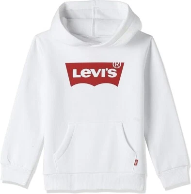 Pulôver com capuz Levi's Big Boys Batwing (branco) (918778) E3 (A598T) - Imagem 1 de 2