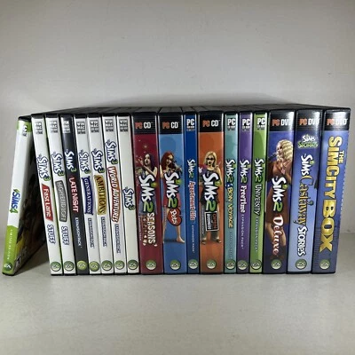 The Sims, Various PC Game Titles, Base and Expansion Packs Build Your Own Bundle - Image 1 of 4