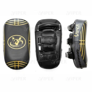 Boxen Kick Shield Strike gebogene Armpads MMA Focus Muay Thai Stanztasche - Bild 1 von 1