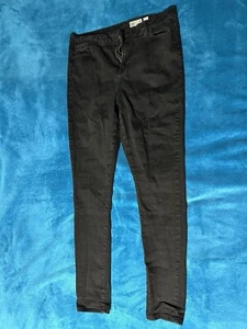 Vero Moda High Rise Skinny Black Jeans XXL/34 - Picture 1 of 3