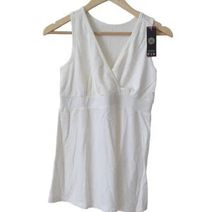 NWT Kindred Bravely Maternity Tank Top White Size Small Pregnancy Nursing Shirt - Picture 1 of 6