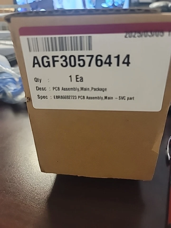 AGF30576414 PCB ASSEMBLY,MAIN,PACKAGE ASSEMBLY,C/SKD - Image 1 of 1