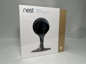 Nest Cam Indoor Smart Security Camera Model NC1102ES - Black - NEW SEALED! - Picture 1 of 4