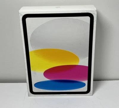 Apple iPad 10th Gen 64GB A2757 Silver Wi-Fi + 5G  Open Box - **READ DESCRIPTION* - Image 1 of 4