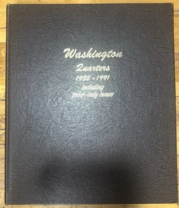 Dansco Lightly Used Washington Quarter 1932-1991 U.S Album - Picture 1 of 10