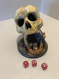 Skull Dice Tower Dungeons and Dragons (D&D DnD warhammer) Medium Size - Picture 1 of 8