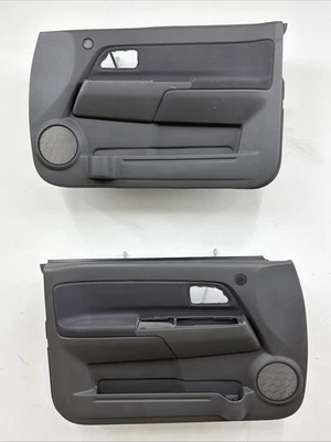 Chevy Colorado GMC Canyon 2004-2012 conjunto de paneles de puertas delanteras eléctricas OEM gris oscuro Foto 1 de 4