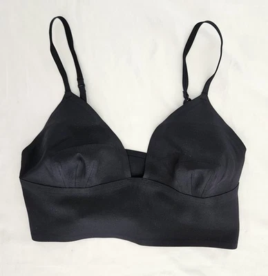 Intimately Free People Sage Longline Black Bralette Size Large New  - Image 1 of 4