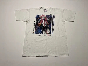 Vintage 80s Comic Images Olivia Trading Card T Shirt Tee White XL Sexy Girl TCG - Picture 1 of 10