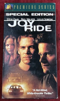 Joy Ride VHS 2002 Paul Walker - Image 1 of 4