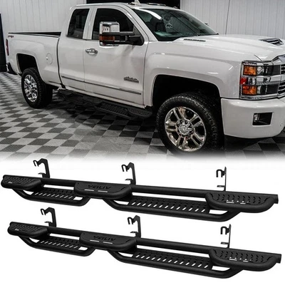 Vijay Fits 2007-2018 Chevy Silverado 2500hd/3500hd Extended Cab Running Boards Foto 1 de 4