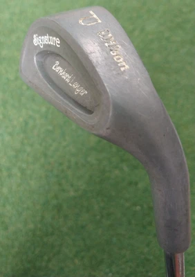 WILSON BERNHARD LANGER SIGNATURE PITCHING WEDGE RH 34" STEEL SHAFT - GOOD COND. - Image 1 of 4