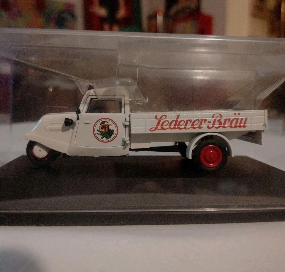 SCHUCO 1:43-TEMPO HASEAT "LEDERER-BRAU"-Made In Germany 1994-Edizione 1000 pezzi - Immagine 1 di 4