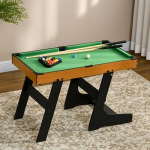 40'' Mini Pool Table Set Tabletop Billiards Game, Fun for Whole Family, Man Cave - Picture 1 of 11