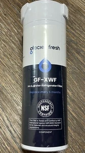 GLACIER FRESH GF-XWF Refrigerator Ice & Water Filter 1 Pack *FACTORY SEALED* - Picture 1 of 3