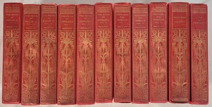 1870s & 80s 11 vol. Works of William Prescott Illustrated Cabinet Edition - Picture 1 of 11