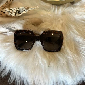 Kate Spade Hello Sunshine Naomi/s Square sunglasses Havana Brown #8 - Picture 1 of 5