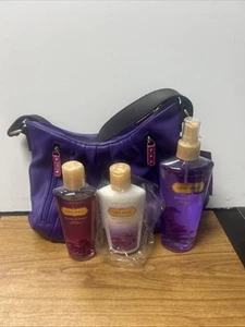 Victoria's Secret Love spell Purple Handbag  Rare Vintage Hobo Shoulder Purse - Picture 1 of 4
