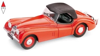 1/43 BRUMM JAGUAR XK 120 3.5 LITRI 1948 CLOSED RED - Immagine 1 di 3