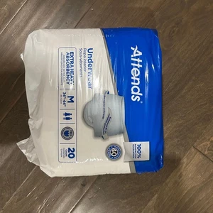 Calzoncillos para incontinencia avanzados Attends pañales para adultos cuidado del hogar pestaña de alta resistencia M - Imagen 1 de 2