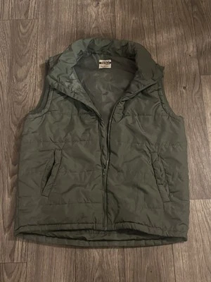 Open Trails Green Puffer Casual Vest Mens XL - Image 1 of 4
