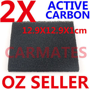 2X Carbon Filters for FUME SMOKE ABSORBER EXTRACTOR FAN SOLDERING STATION Iron