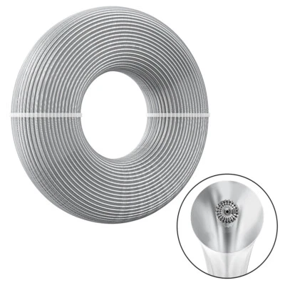 FOREVER SPEED 50m*3mm Trimmerschnur Trimmer Freischneider Schnur Faden Stahldraht Langlebig-DE