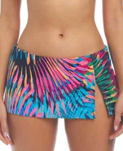Bleu by Rod Beattie Women's Printed Slit Swim Skirt Size 10 NWT - Picture 1 of 7