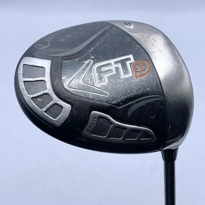 Callaway FT-9 Draw Driver 11° W/Head Cover Fujikura ZCOM 60 T-45 Regular RH 45” - Image 1 of 4